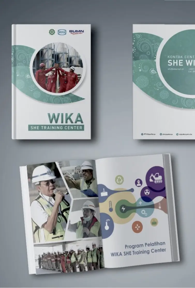 WIKA safety training book by mahesa creative studio & POPOUT.ID